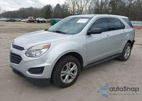 2017 Chevrolet Equinox Ls из США, поврежденный, VIN 2GNALBEKXH1548791